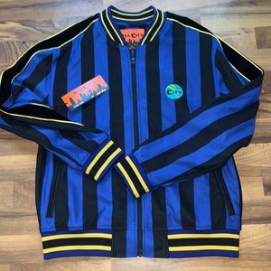 New All City Striped Track Jacket